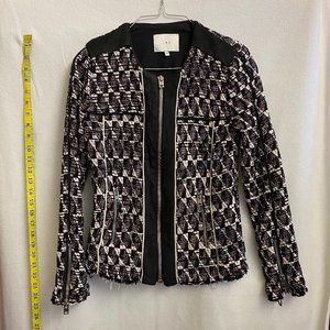 Designer IROparis fitted boucle jacket